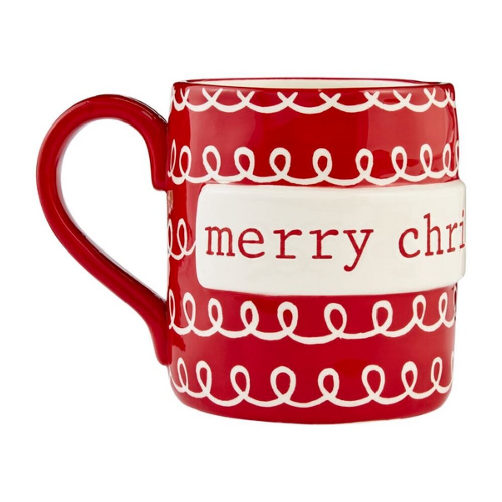 Mud Pie Merry Christmas Gingerbread House Boxed Mug/NWT